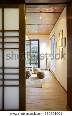 Personal Japanese-style indoor environment