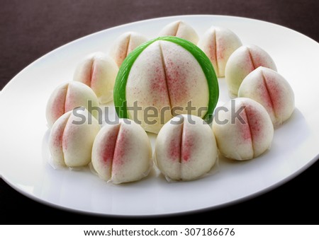Chinese Pastry,Peach birthday Pastry