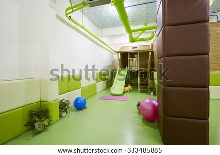 Children school and Family home interiors,Recreation classroom