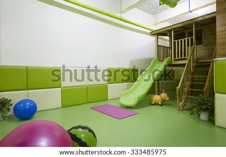 Children school and Family home interiors,Recreation classroom