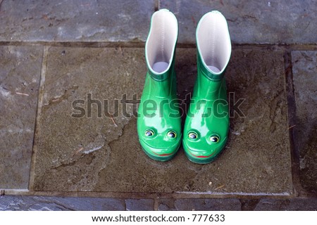 Children\'s Frog rain boots