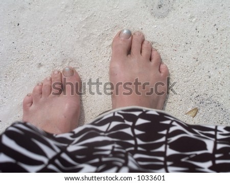 White Sand Beach and Happy Feet