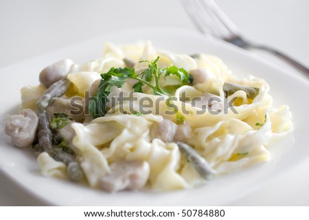 Pasta With Mushrooms