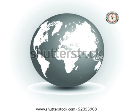 stock vector : Black and white