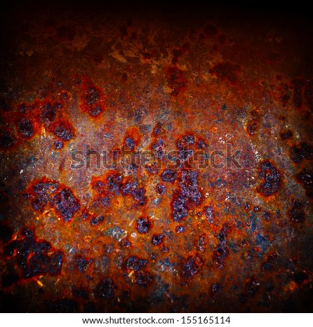Old  rusty sheet metal, texture - natural background