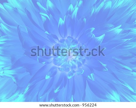 Neon flower background for card