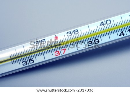 Stem of a Clinical thermometer. 37