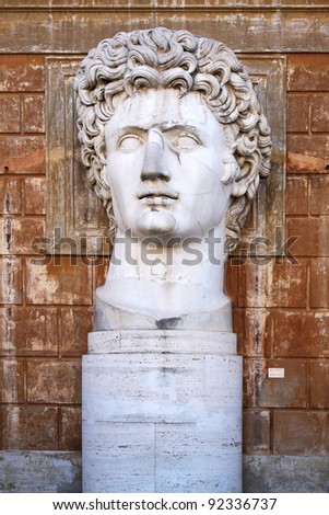 Vatican, Rome, Italy. Antique sculpture