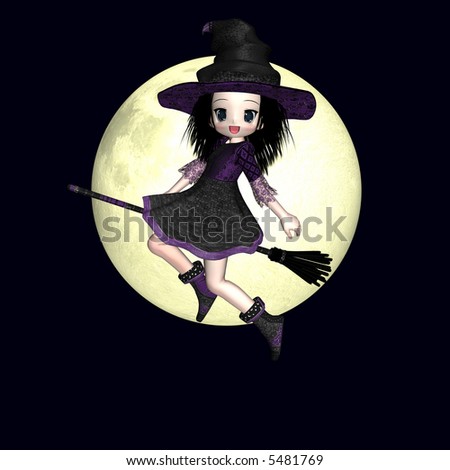 Dark Anime Witch