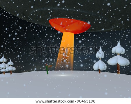 United States AI Solar System (2) - Page 28 Stock-photo-santa-abducted-santa-being-beamed-up-by-a-flying-saucer-at-the-north-pole-or-is-santa-really-an-90463198