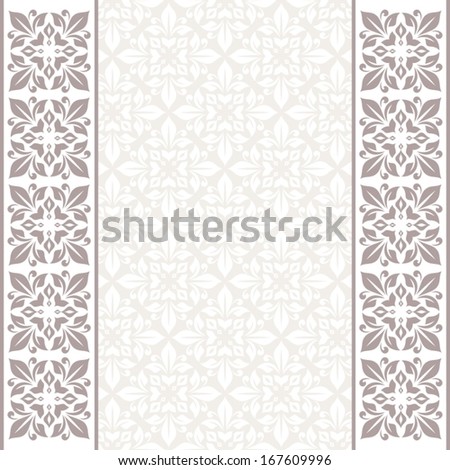 Floral border Floral border