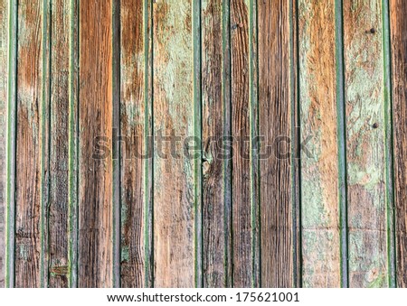 part of the wall of the old rough wood background
