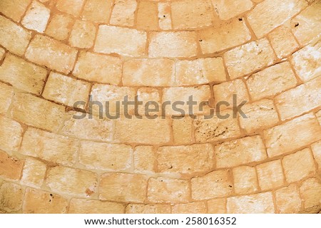 background old arch arch brick church dome up