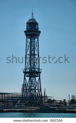 Ferry cable tower