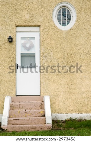 Narrow Doorway, Round Window