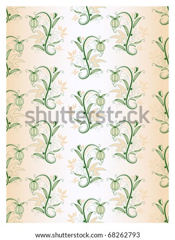 seamless floral back ground. vintage style