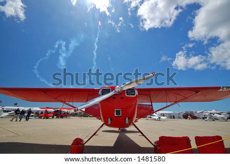 Cessna 140 vintage airplane