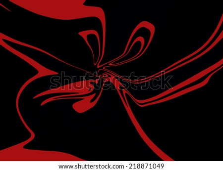 Black and red background, abstract texture