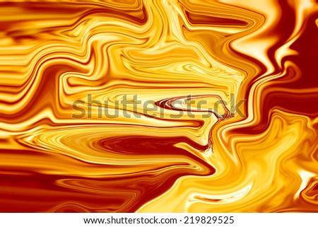 Liquid gold, abstract golden background, honey