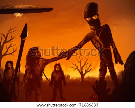 Alien Meeting