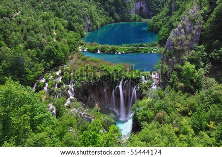 Lakes And Waterfalls