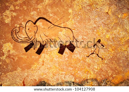 Cave Painting Hunting