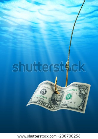 Dollar on the hook