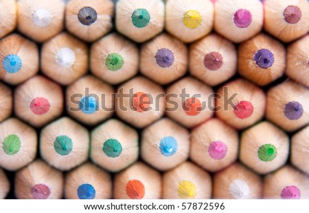 colored pencil texture