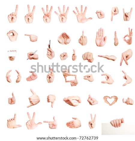 A Hand Sign