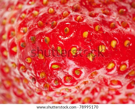 Fresh ripe strawberry. Use for background or texture