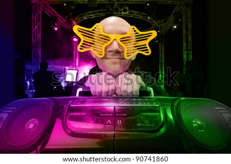 [Image: stock-photo-funny-nerd-with-boom-box-and...741860.jpg]