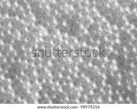 Abstract background of packaging foam