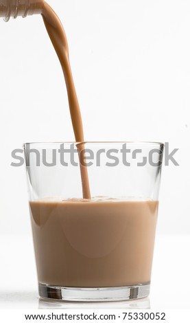 Glass Chocolate Milk