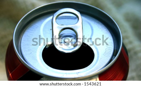 Lid of an pop can