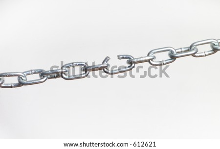Length of chain with a broken link