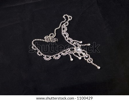 Antique diamond necklace