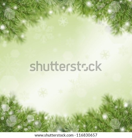 Christmas Green Framework