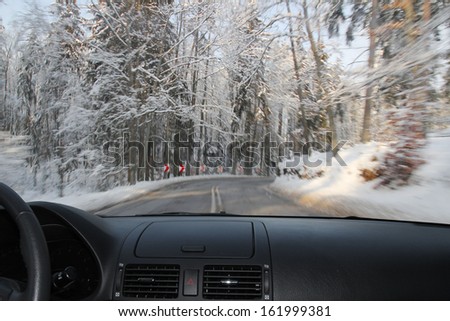 Driving in winter