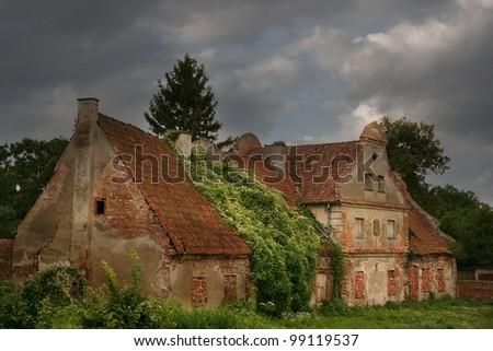 abandoned old house