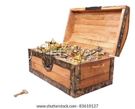 White Treasure Chest