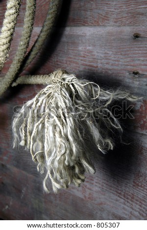frayed end of rope