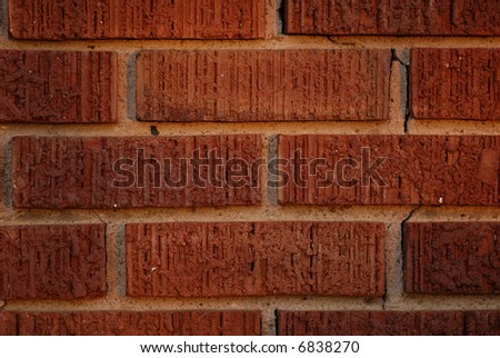 wall of bricks close up texture