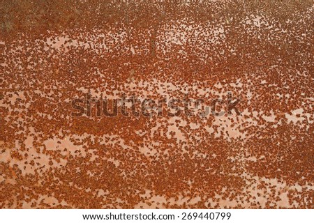 rusty sheet metal background