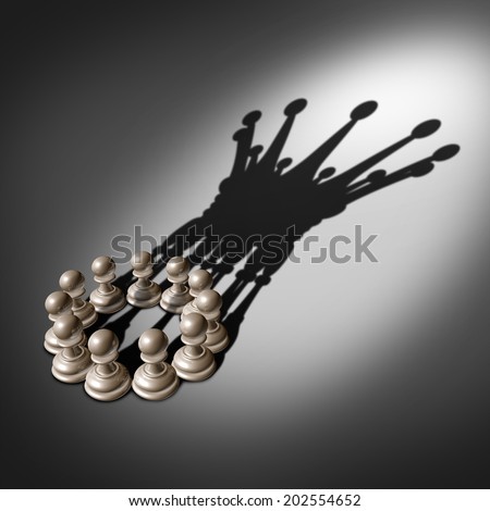 http://image.shutterstock.com/display_pic_with_logo/540784/202554652/stock-photo-leadership-team-and-business-group-concept-as-an-organized-company-of-chess-pawn-pieces-joining-202554652.jpg