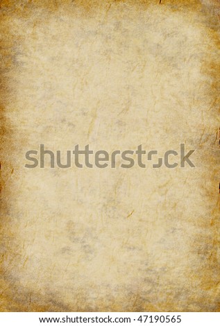 textured paper page old parchment background
