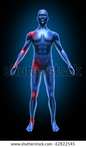 stock photo : Human body joint