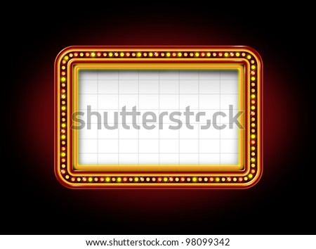 Theater Marquee Signs