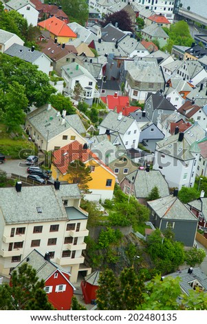 The Norwegian town of Aalesund. beautiful places in Europe.