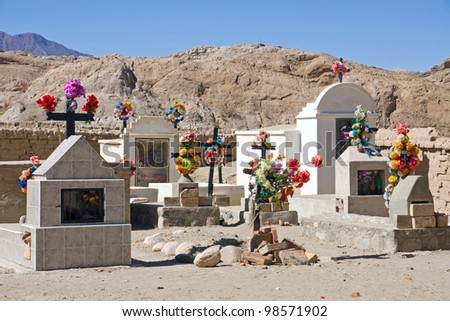 Cemetary in northern Argentina