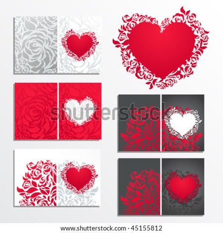 valentines day backgrounds. stock vector : Valentines day
